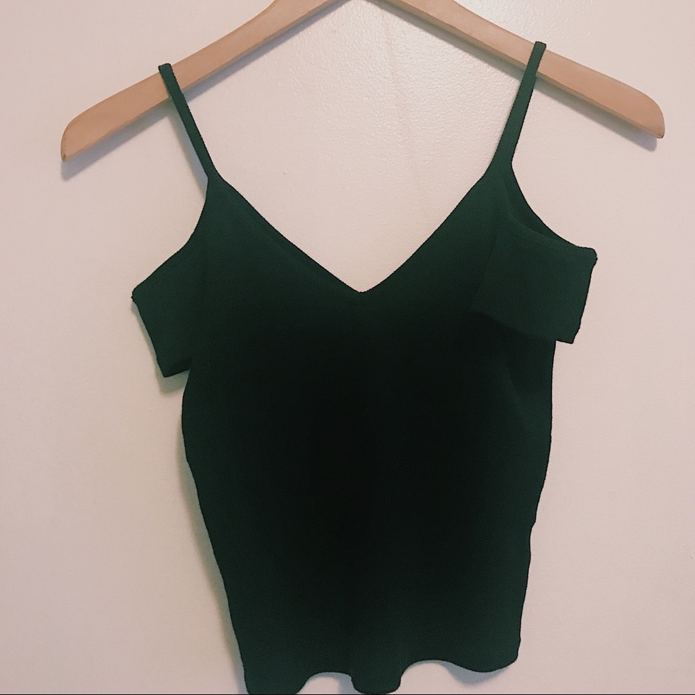 over the shoulder tank top